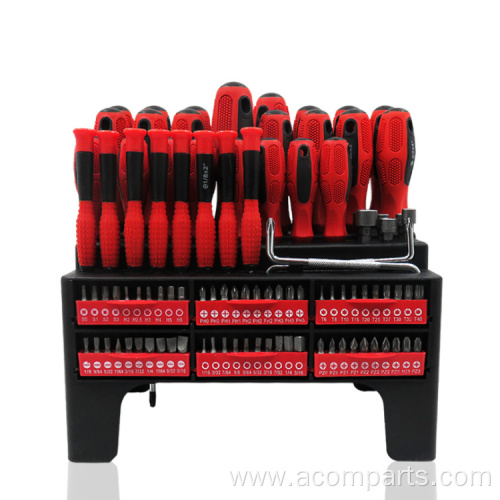 set with plastic holder multifunctional tool set